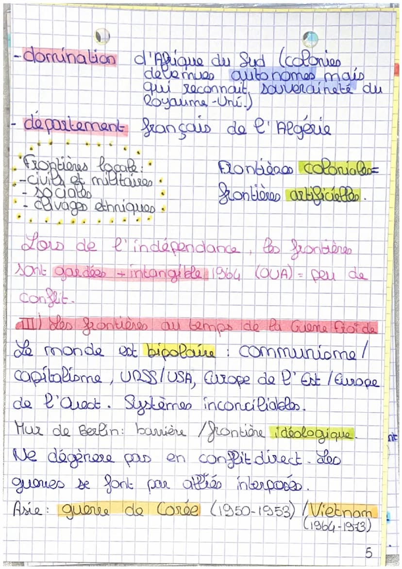 HGGSO
a
Audica les divisions.
politiques
Ples frontières.
du monde :
Theme 3
Introduction i
* Frontière: limite juridique entre deux
étabo, 