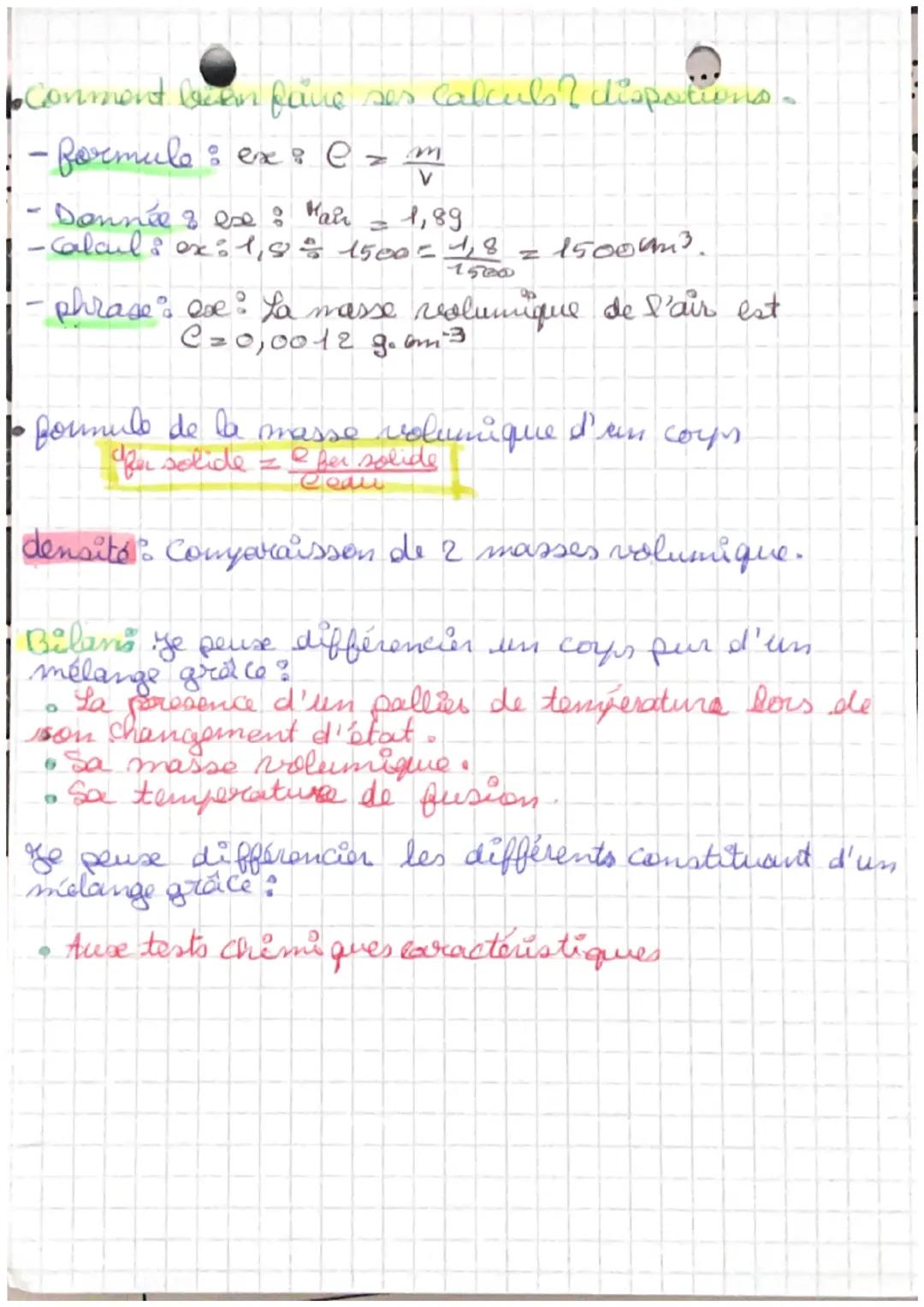 Ents
Chapitre 4: Corps purs et mélanges.
Um
живе
espèce
chimique
corps pur: constitue d'une
un mélange Constitué de plusieurs expetes chimiq