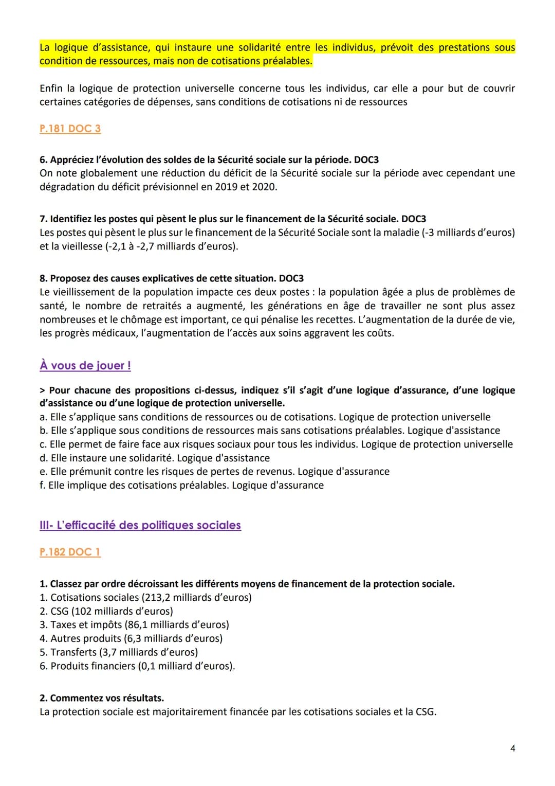 
<h2 id="chapitre4lespolitiquessociales">Chapitre 4: Les politiques sociales</h2>
<h3 id="comptences">Compétences</h3>
<p>L'élève est capabl