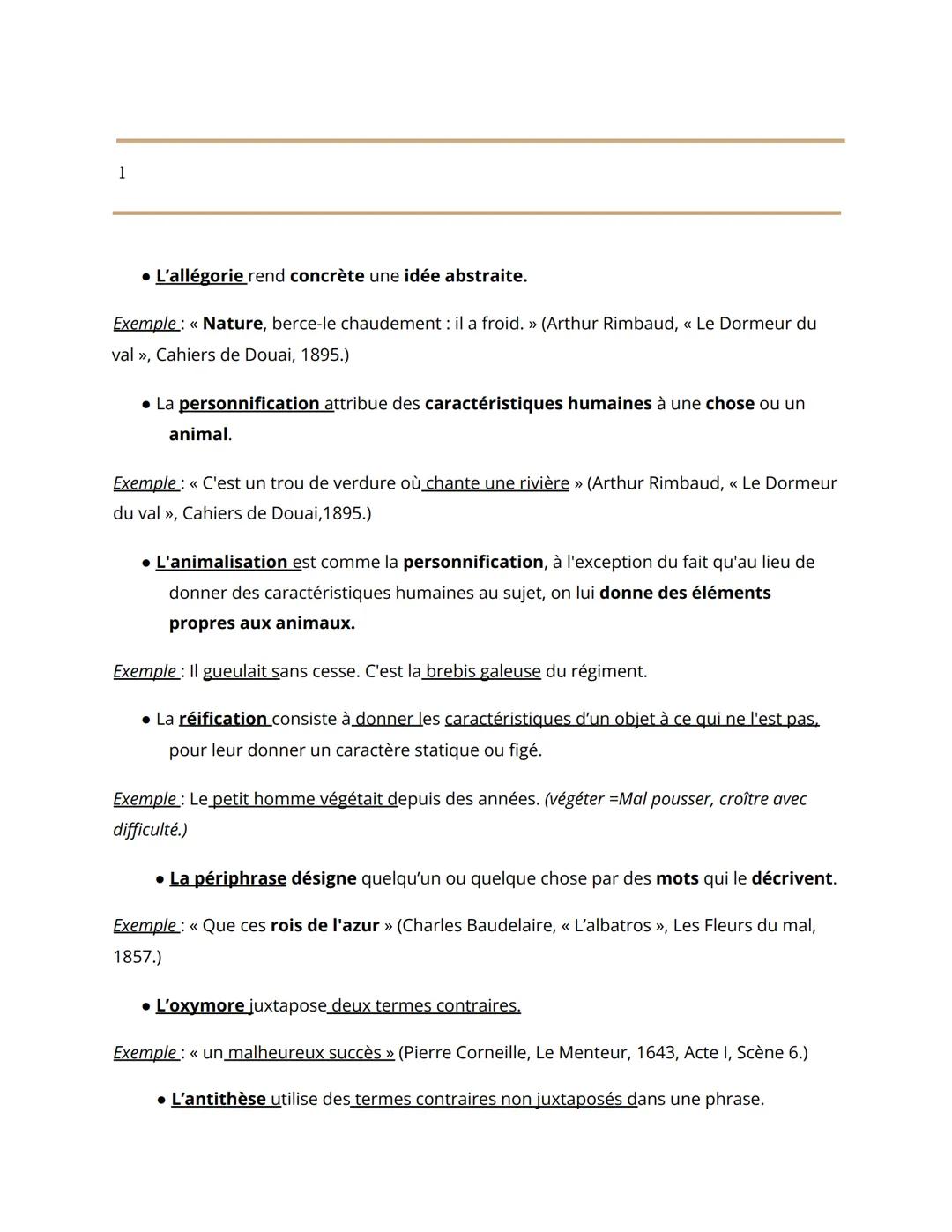 Les procédés littéraires
Bac de Français
Par Laulau
Bon courage à tous pour le bac de français ! Ne désespérez pas, apprenez "simplement" pa