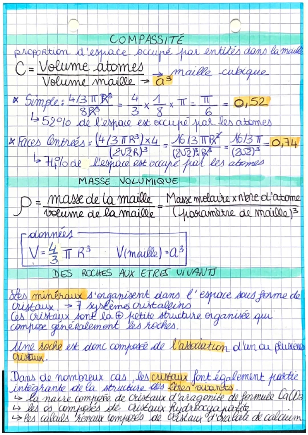 enxignemet PHYSIQUE scientifique
DES EDIFICES ORDONNÉS LES CRISTAUX
I Solides et structures cristallines
A) Solides et structures cristallin
