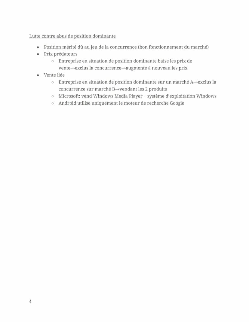 Intro
Comment les marchés imparfaitement concurrentiel fonctionnent-ils?
Renforcer leur pouvoir de marché
Ententes illicites
• Oligopole
1
M