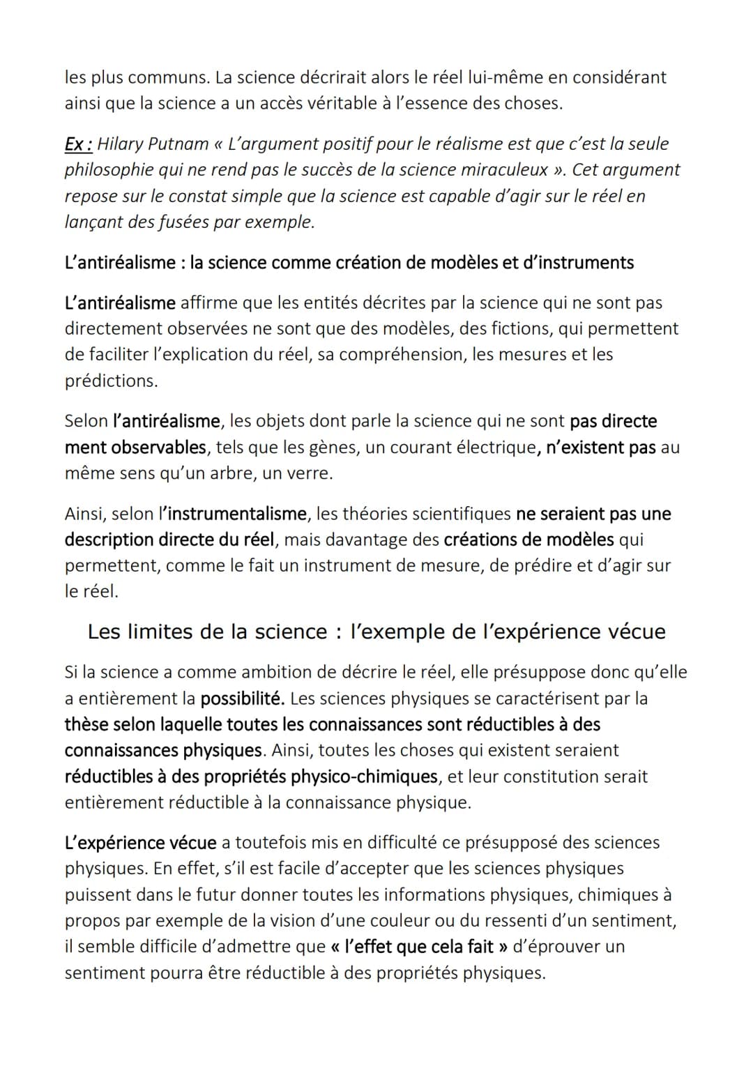 La science
1) Reconnaitre la science
La différence entre opinion et science
L'opinion, qu'elle soit vrai ou fausse, se caractérise par son a