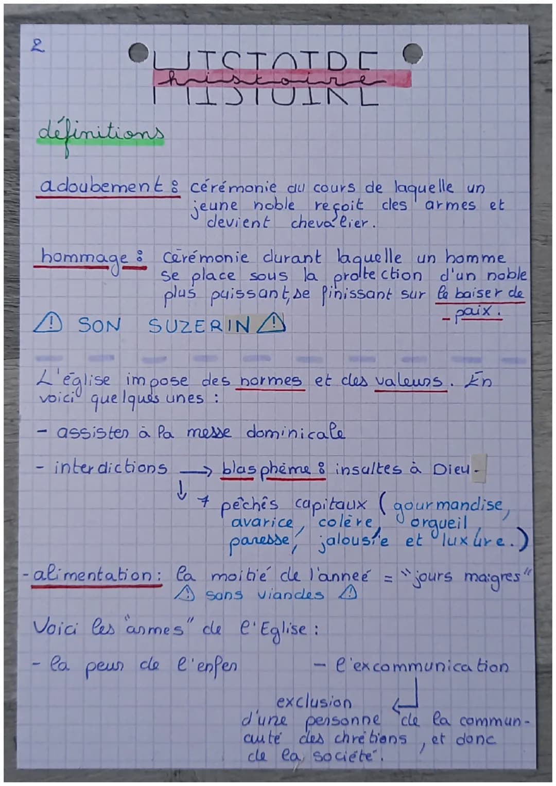 A
ISTOTDE
ristoine
L'occident féodal (x1c-Xv²s)
Les 3 ordres
h
ORATORES =
-
5% de la
BELLATORES =
5% de la population
- LABORATORES
ceux qui