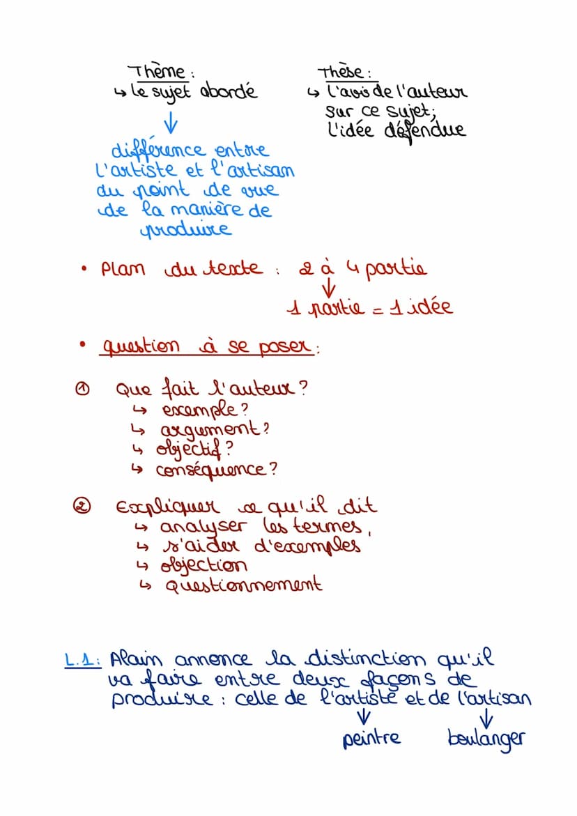 Qu'est ce qui fait la valeur d'une oeuvre d'art?
✓
Definir avec
précision la
petite notion
VV
-
l'importance, l'intérêt
ce dent on veut pren