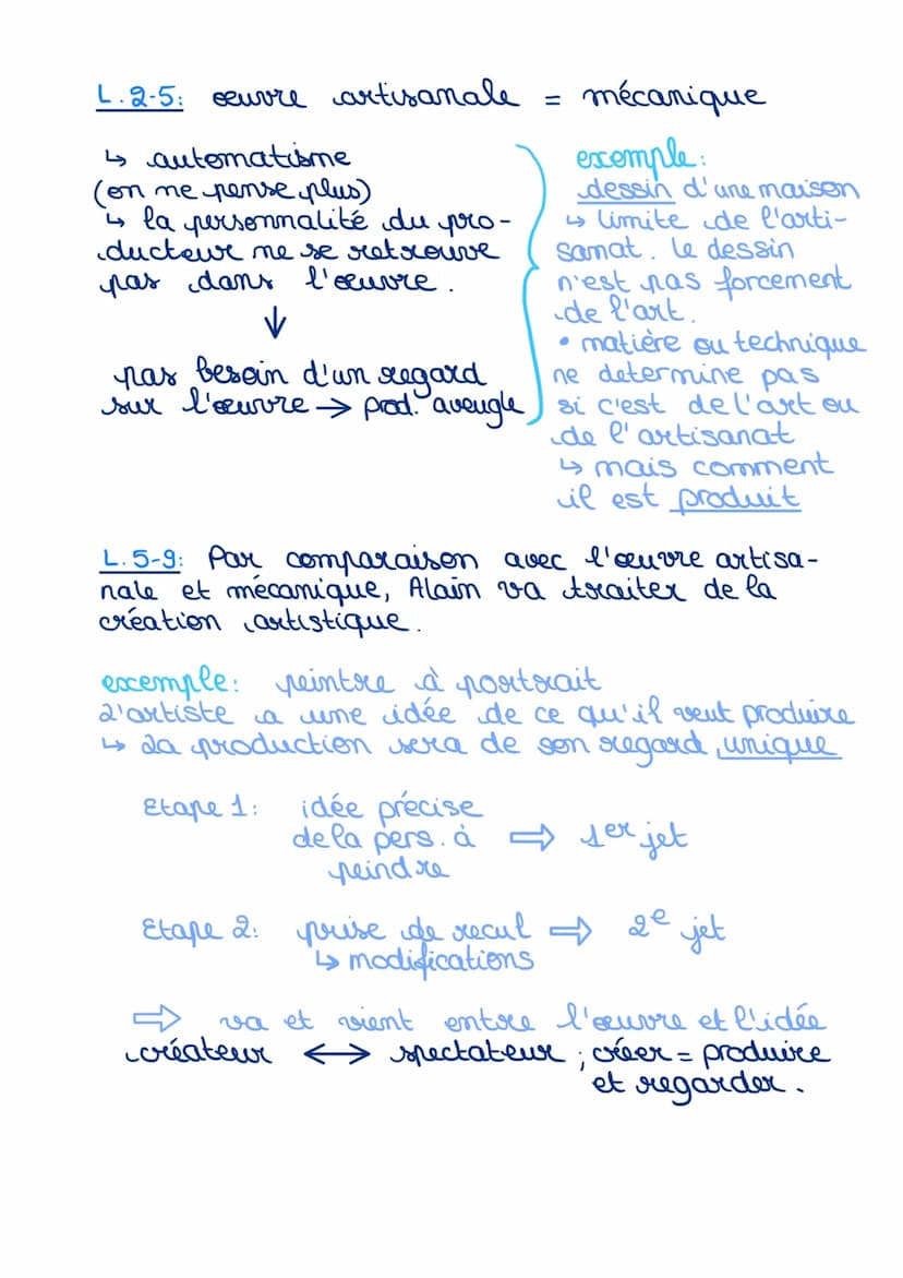 Qu'est ce qui fait la valeur d'une oeuvre d'art?
✓
Definir avec
précision la
petite notion
VV
-
l'importance, l'intérêt
ce dent on veut pren