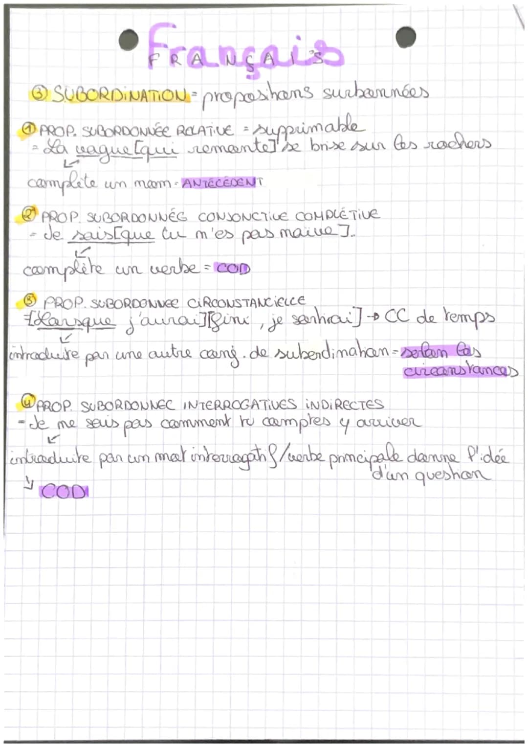 PHRASE SIMPLE
FRANÇAIS
PHRASE COMPLEXE
verbe conjugué
un
au moins 2 verbe conjugué.
-1 seule propebihan + 1 verbe caref = 1 proepasi hon
DIF