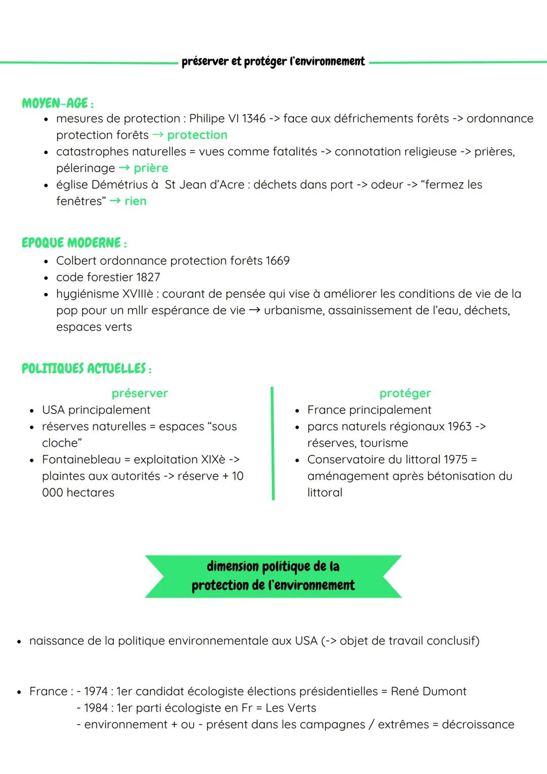 # THEME 3

# HGGSP

Exploiter, préserver, protéger

=tirer profit =mettre à l'abris =mesures empêcher -> contradictoire
déterioration

# AXE