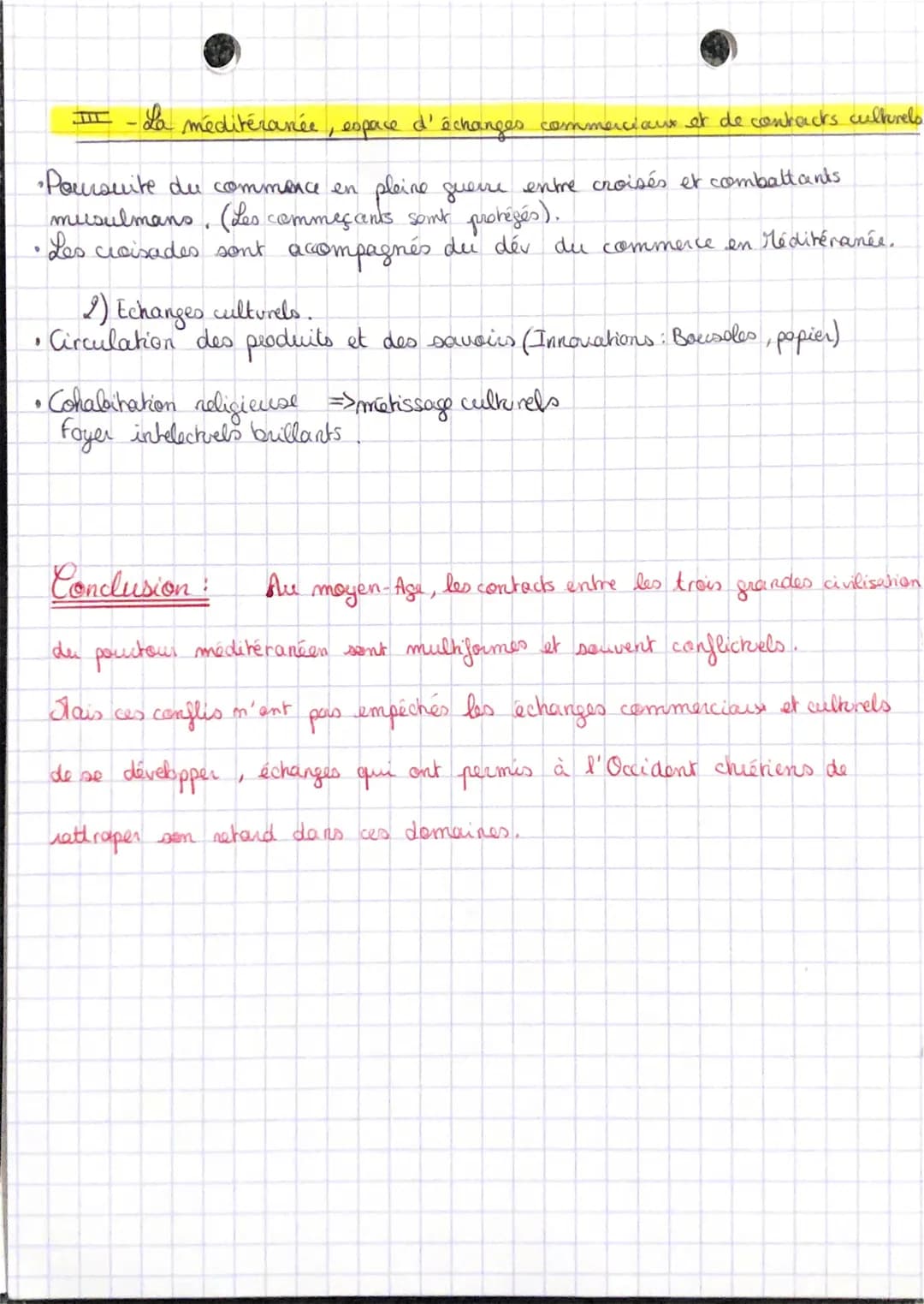 •
HISTOIRE
CHAP 2:
La méditéranée médiévale
espace d'échanges et de combats à la croisée des 3 civilisations,
I-Trois civilisations.
catholi