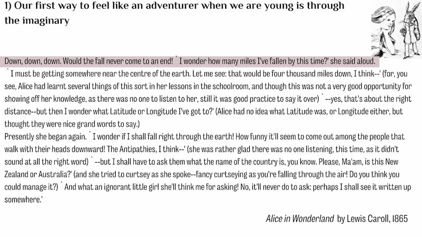 LLCER Anglais
PORTFOLIO
"TRAVEL, TERRITORIES AND FRONTIER"
- EXPLORATION AND ADVENTURE - What is a "real" adventurer?
1. The imaginary
2. Ad