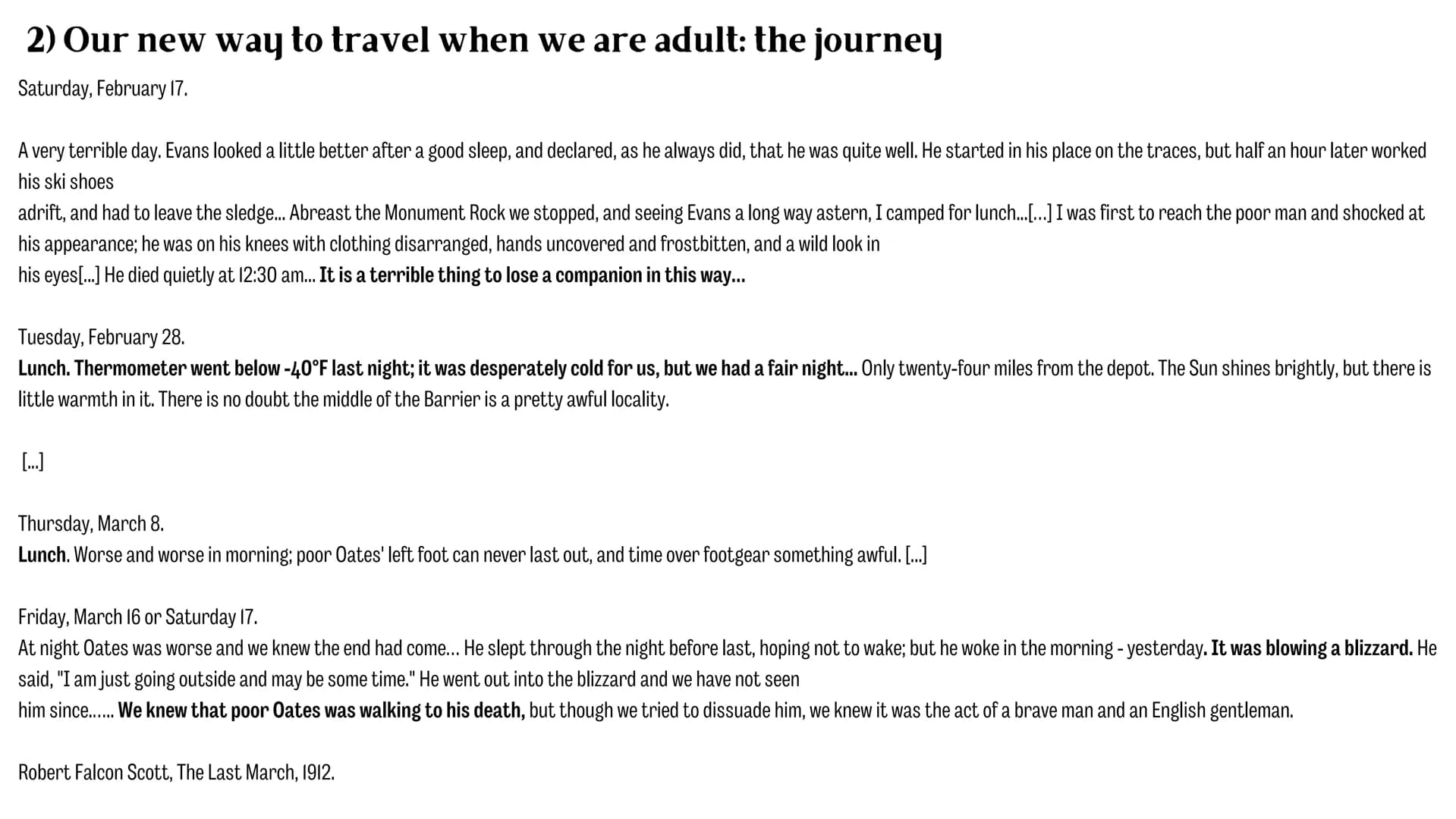 LLCER Anglais
PORTFOLIO
"TRAVEL, TERRITORIES AND FRONTIER"
- EXPLORATION AND ADVENTURE - What is a "real" adventurer?
1. The imaginary
2. Ad