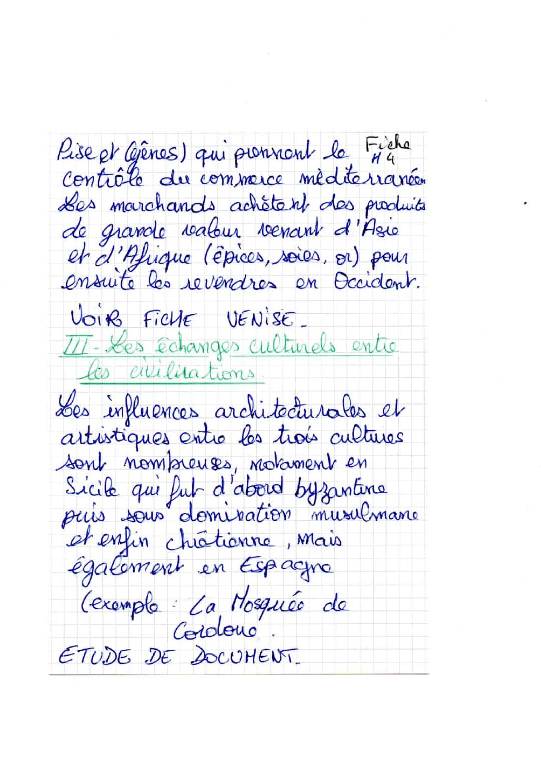 La Méditerranée un espace de contact entre chrétiens et musulmans 