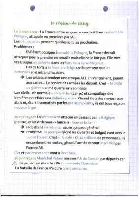Know Le régime de Vichy, la Résistance, la Libération  thumbnail