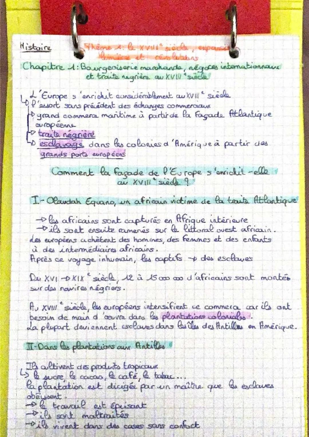 Bourgeoiserie marchande, négoces internationaux et traite négrière au XVIIIe siècle 