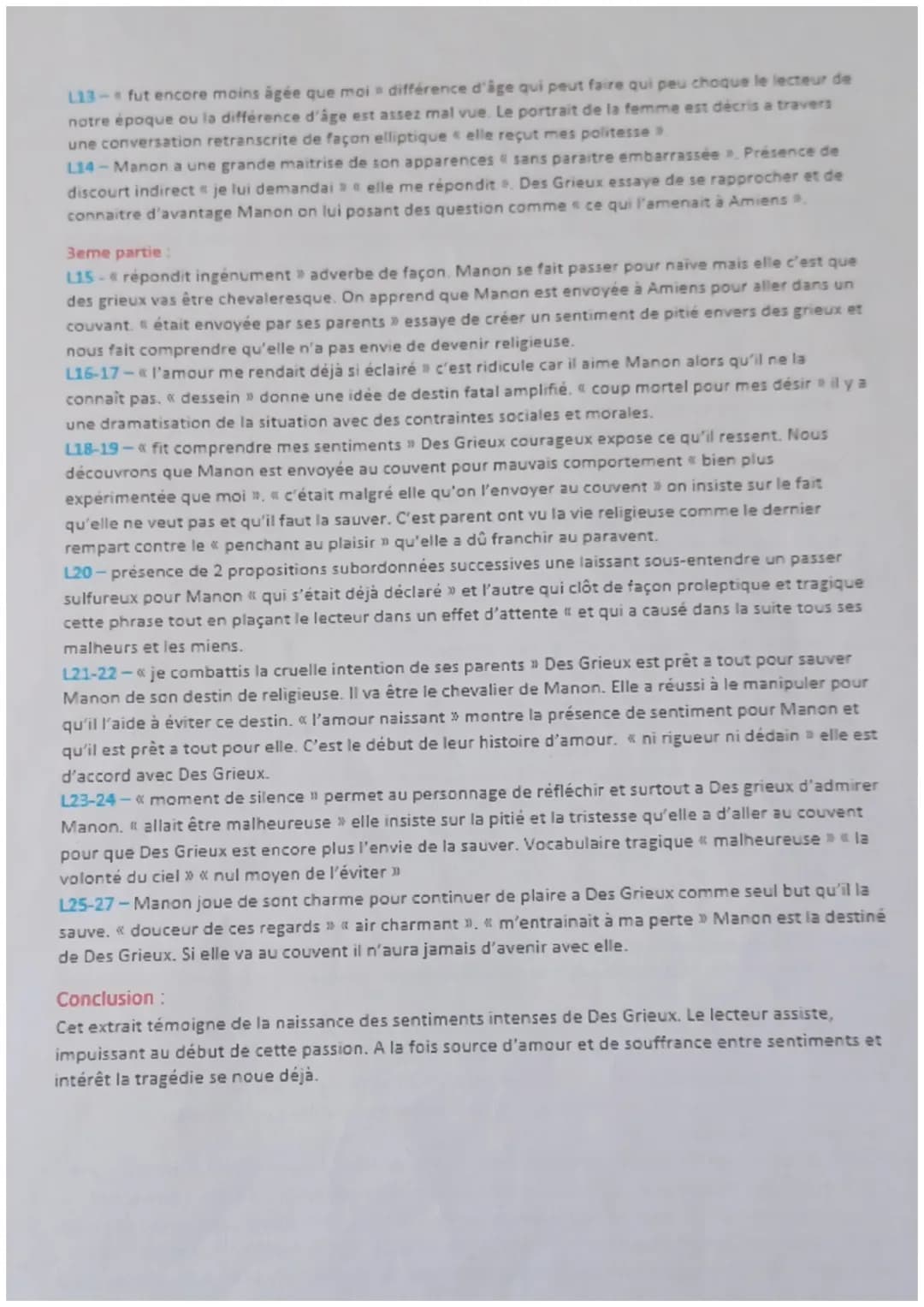01 personnages en marge, plaisirs du romanesque
Manon Lescaut (1)
1
Texte 1.4
«Ma belle inconnue savait bien qu'on n'est
point trompeur à mo