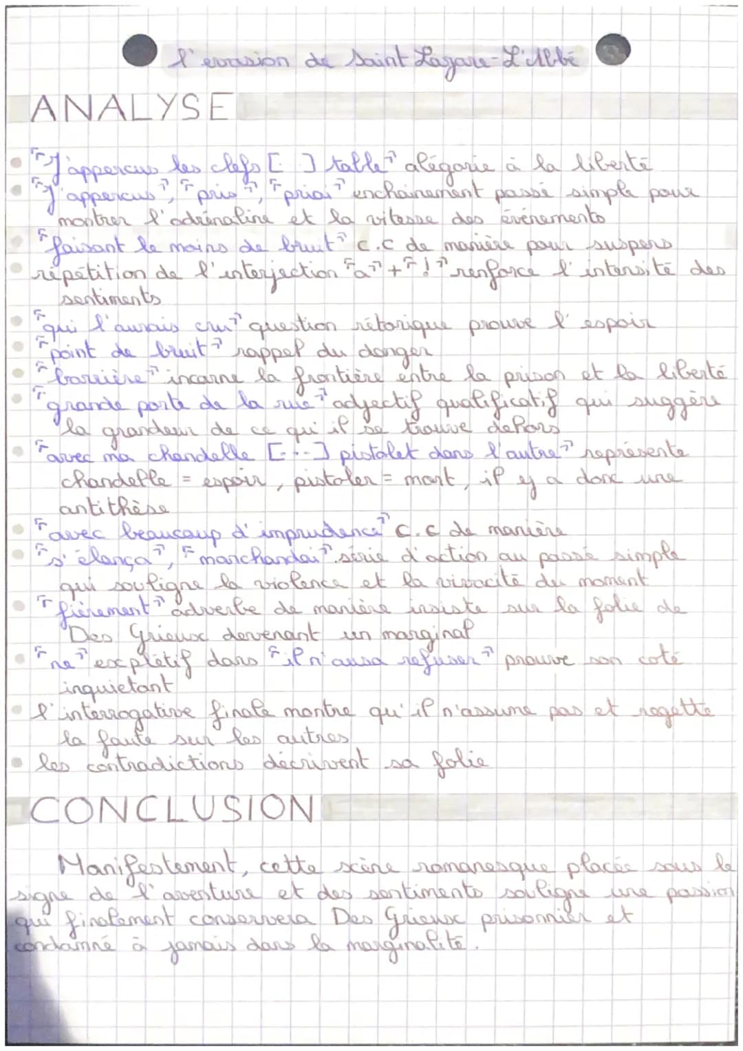 • FRANÇAIS
analyse linéaire l'évasion de Saint Lazare
Manon Lescaut, l'Abbé Prévost
INTRODUCTION
ď
L'Abbé Prévost né en 1697 et décédé en 17