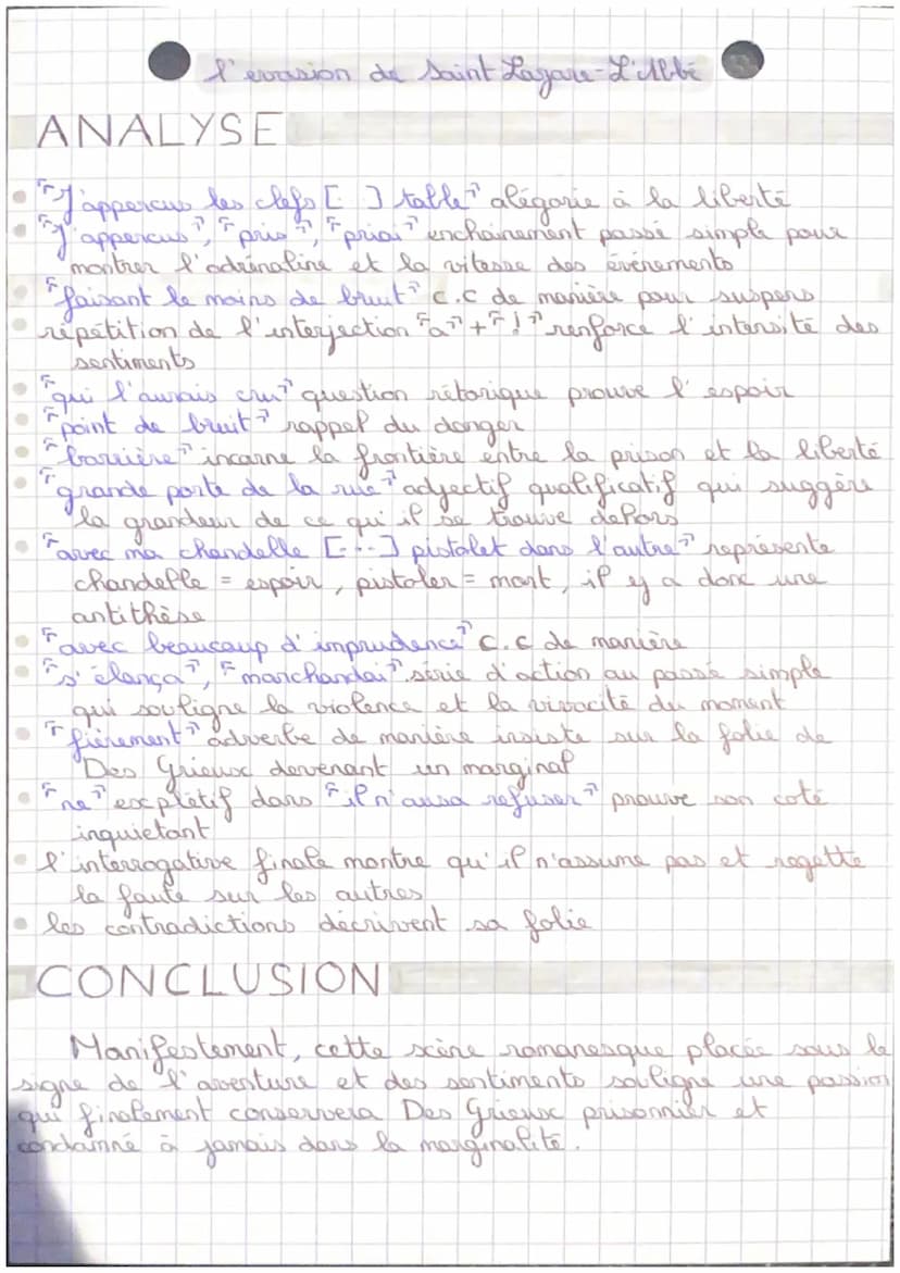 • FRANÇAIS
analyse linéaire l'évasion de Saint Lazare
Manon Lescaut, l'Abbé Prévost
INTRODUCTION
ď
L'Abbé Prévost né en 1697 et décédé en 17