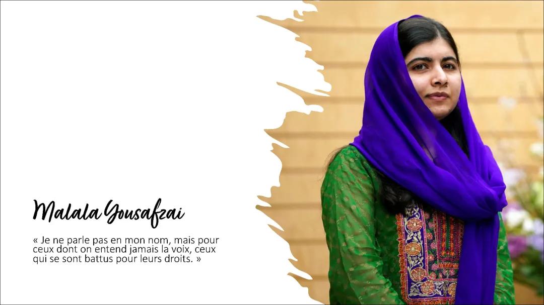 Découvrez l'incroyable parcours de Malala Yousafzai