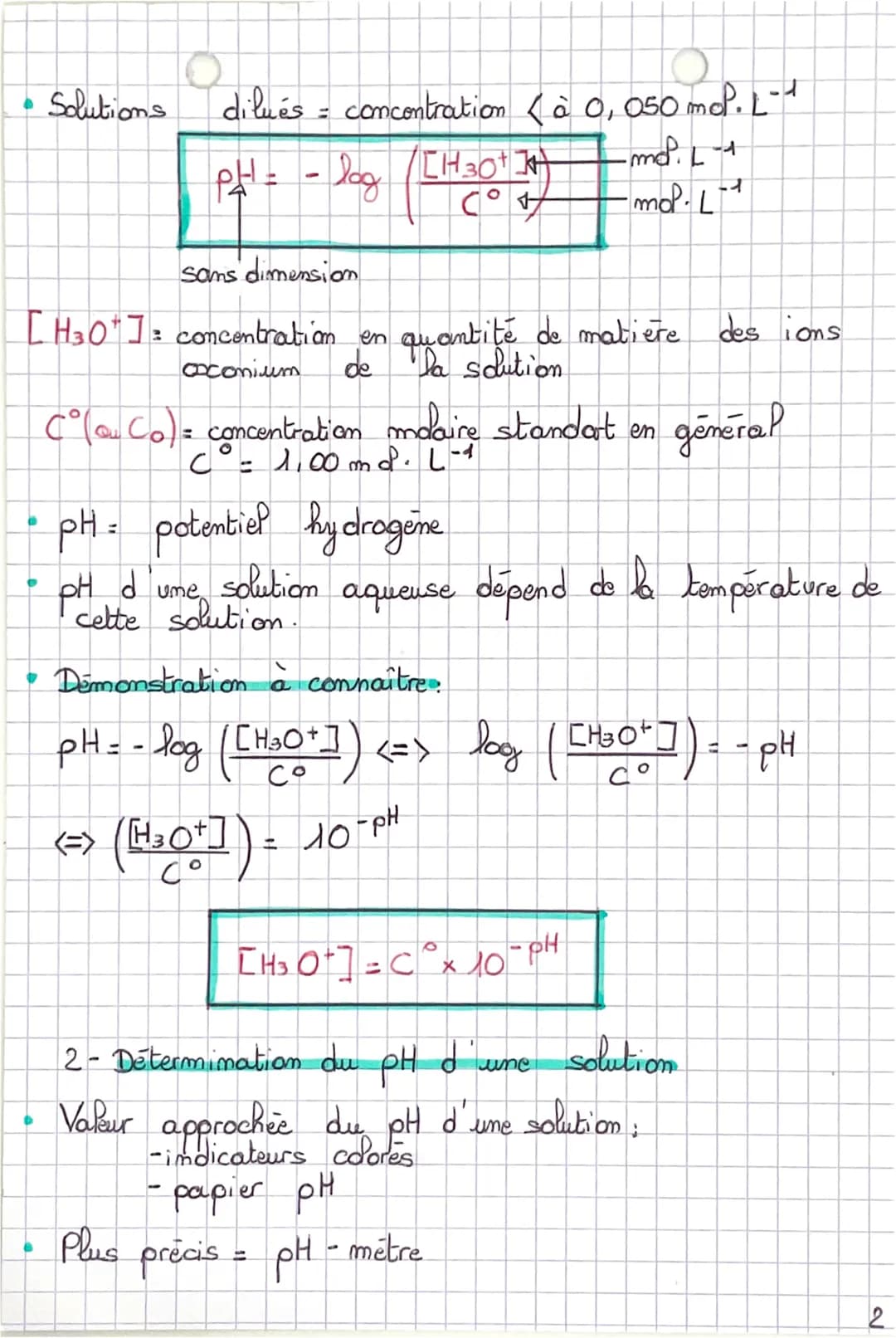 CHIMIE AS
Les transformations acide - base
I- Notion de couple acide-base conjugues
1- Acide et bases selom Bromstend
-
acide espèce chimiqu