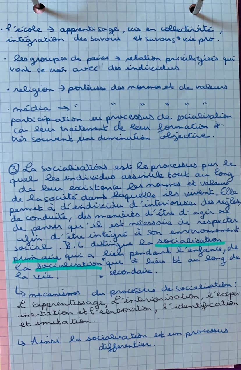 SES (part 2)
On respecte les normes pour
an saint
d'un
groupe
me pas etres sanctionner.
<> Pois.
êhe accepter
pour
social et SES:
socialisat