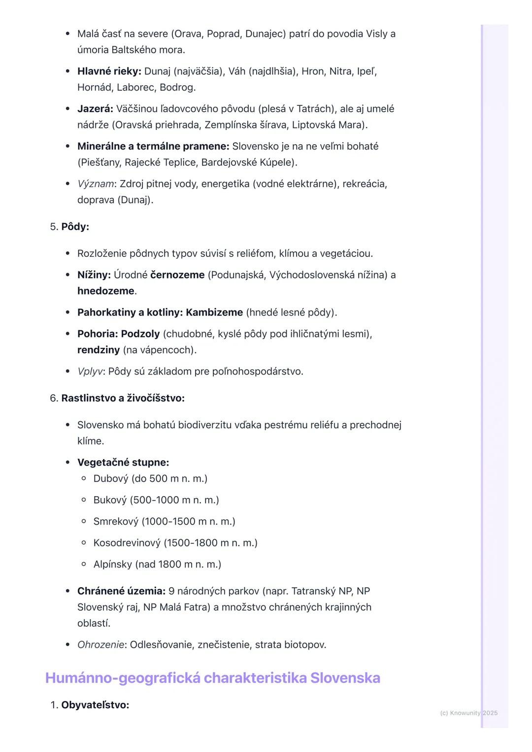 # Geografia Slovenska

## 1. Prehľad geografie Slovenska

Geografia Slovenska je pre mňa kľúčová, lebo nám pomáha pochopiť, kde
žijeme a ako