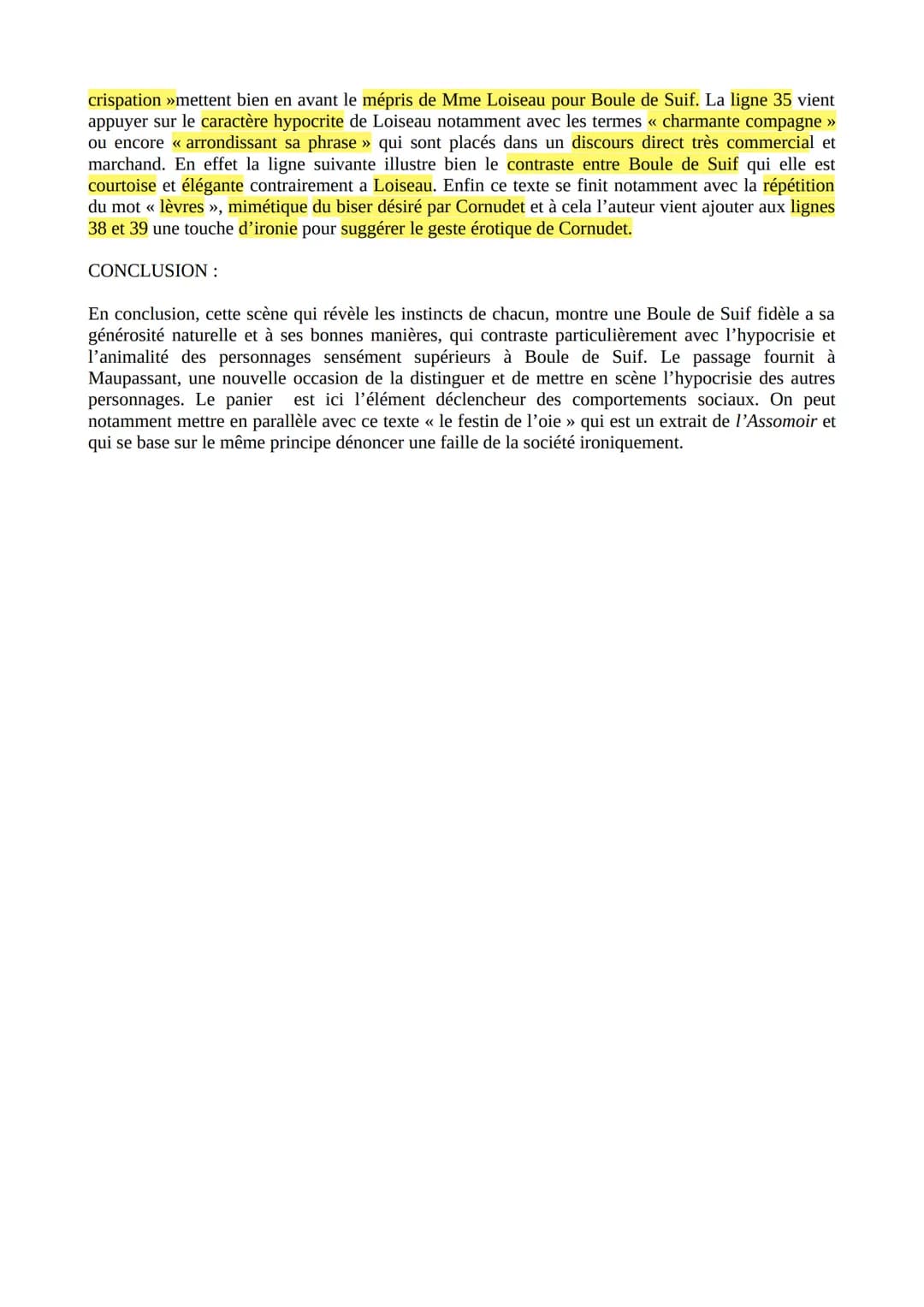 INTRODUCTION :
TEXTE 1: << Le Repas dans la diligence >>
La fin du XIXe siècle est marqué par l'émergence du mouvement naturaliste qui fait 