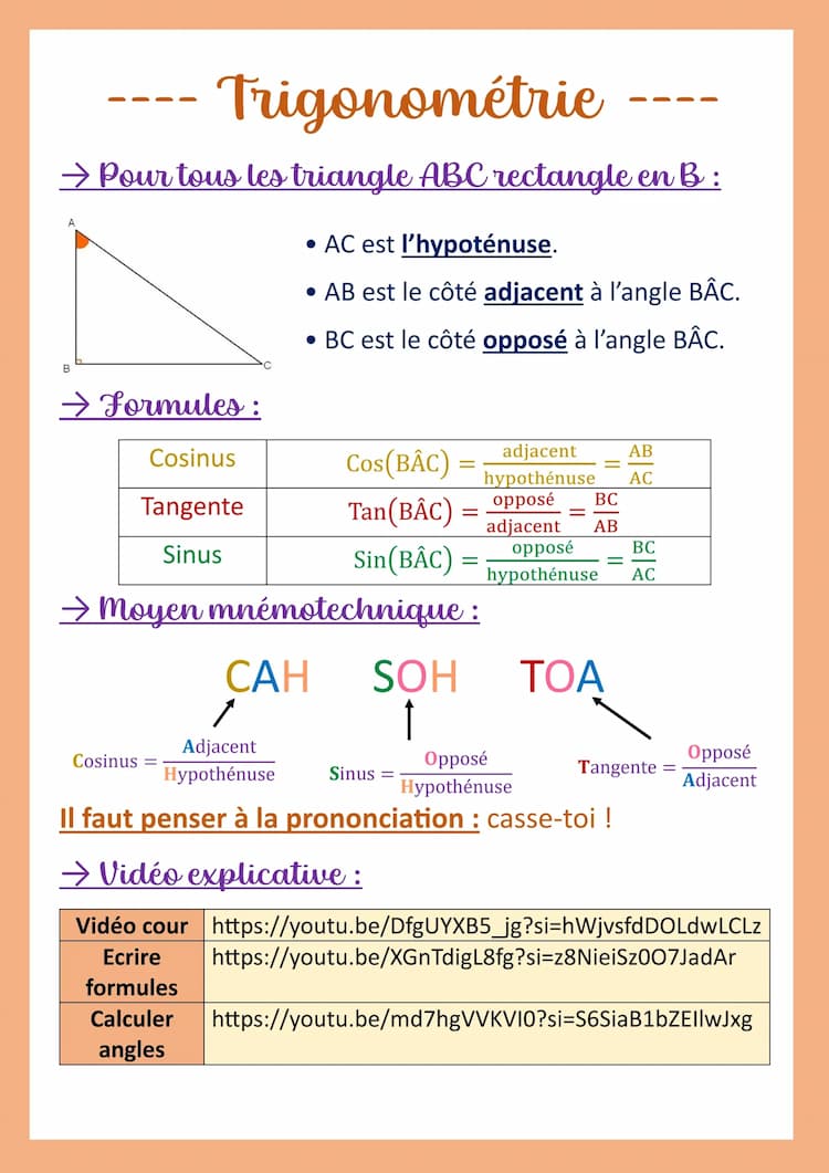 Know trigonométrie  thumbnail