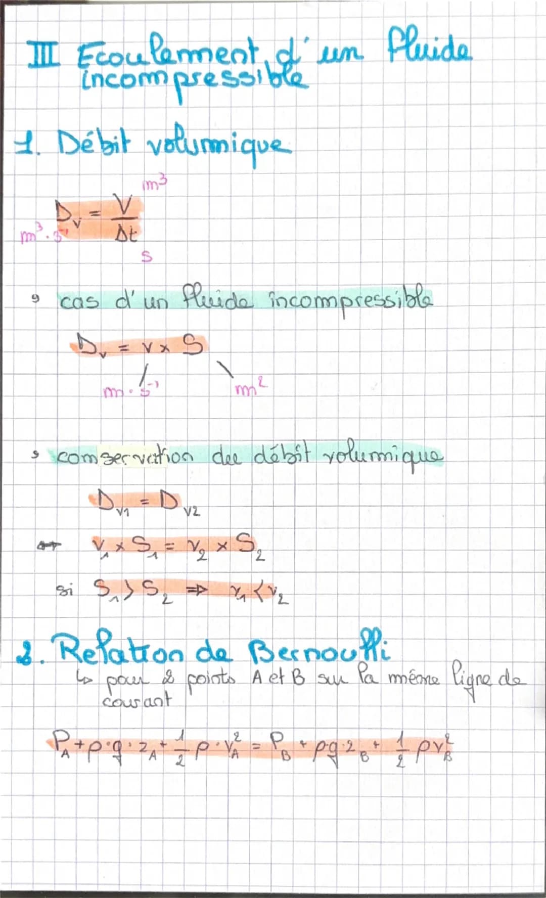 Physique
Mécanique des fluides
I Modélisation d'un fluide
1. Modélisation d'un fluide
Une particule de fluide est caracterisée par?
4
←
→
4
