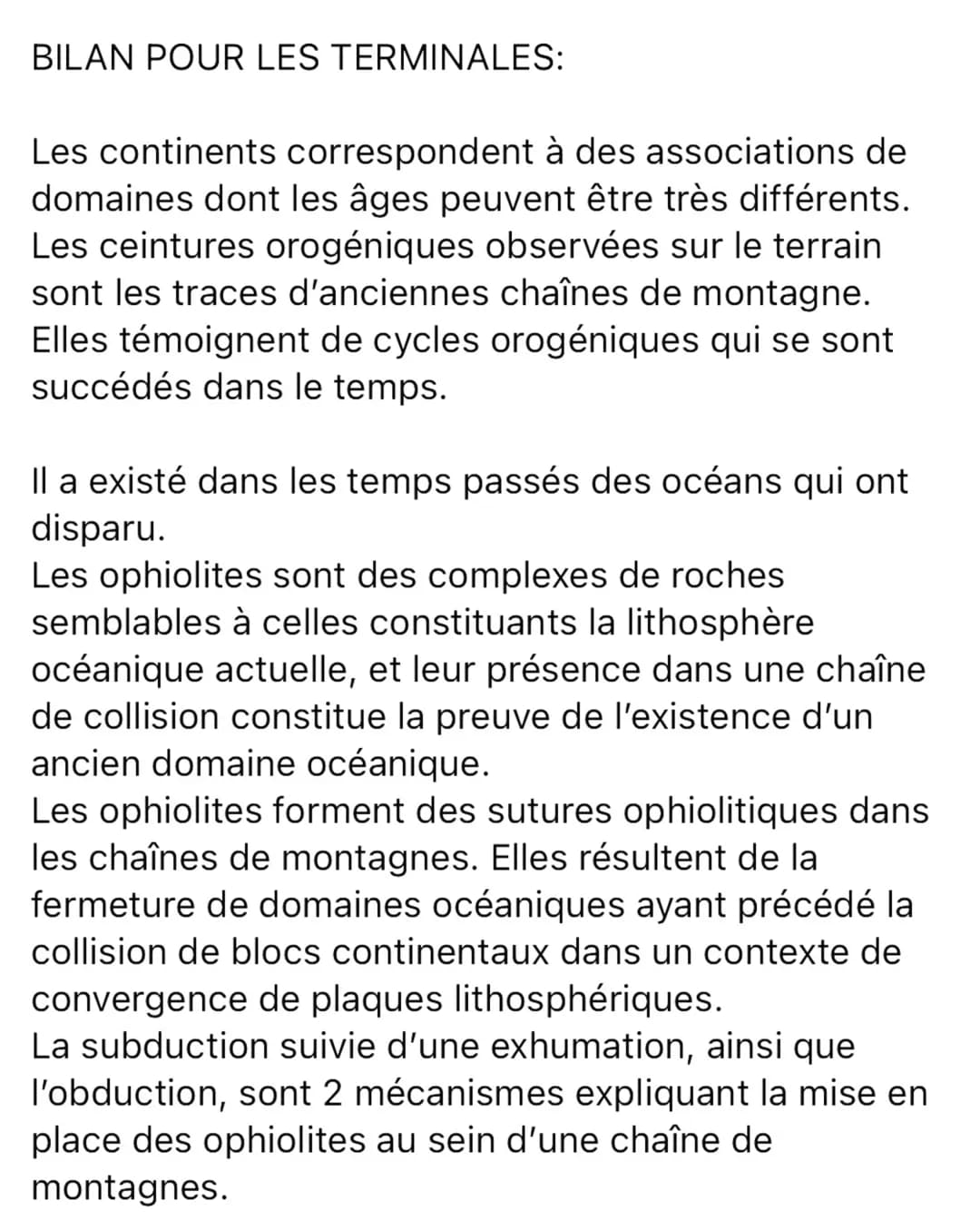 Les mystères des montagnes : Les ophiolites et la formation des Alpes