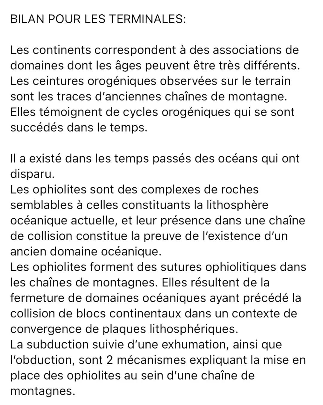 Les mystères des montagnes : Les ophiolites et la formation des Alpes