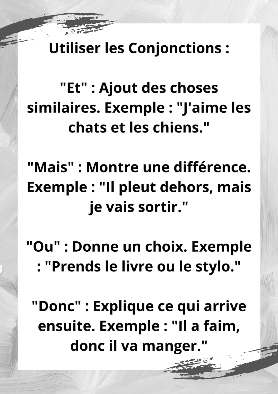 PRE
Les Conjonction P
Qu'est-ce qu'une
Conjonction ?
Une conjonction est un
petit mot qui relie des
morceaux de phrases
ensemble. Les Deux T