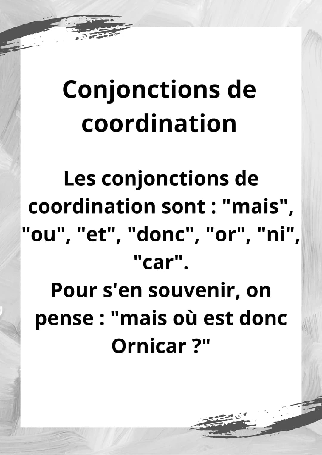 PRE
Les Conjonction P
Qu'est-ce qu'une
Conjonction ?
Une conjonction est un
petit mot qui relie des
morceaux de phrases
ensemble. Les Deux T