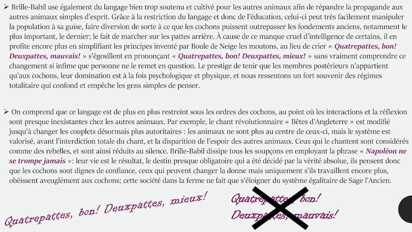 George Orwell
La ferme des animaux
LA FERME DES
ANIMAUX, GEORGE
ORWELL (1945)
MON CAHIER DU LECTEUR
MA NOTE:
18/20 BIOGRAPHIE
de l'AUTEUR
De