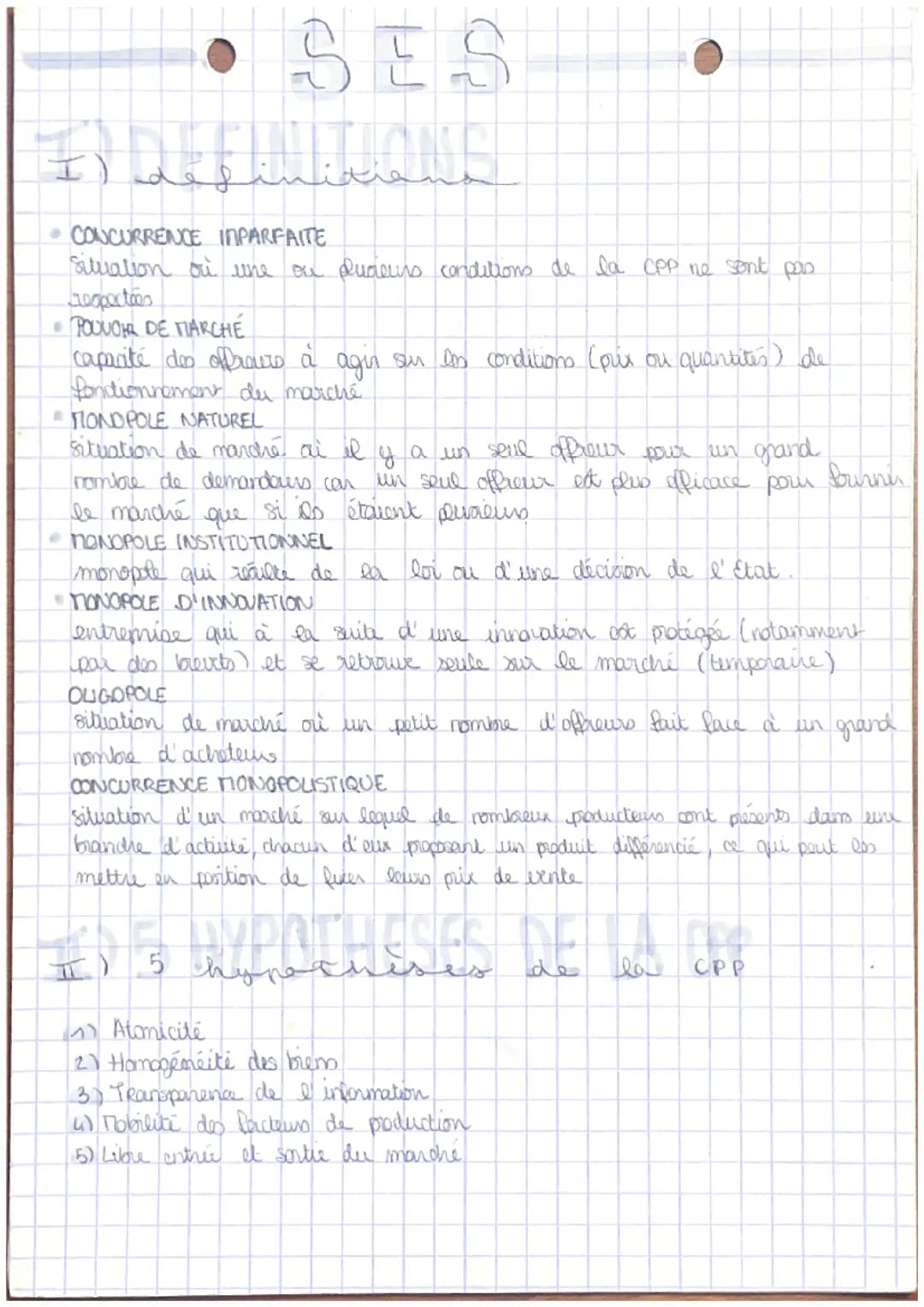Les différents types de marchés 