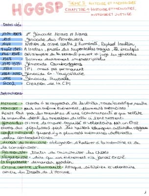 Know HGGSP TERMINALE Histoire et Mémoires  thumbnail