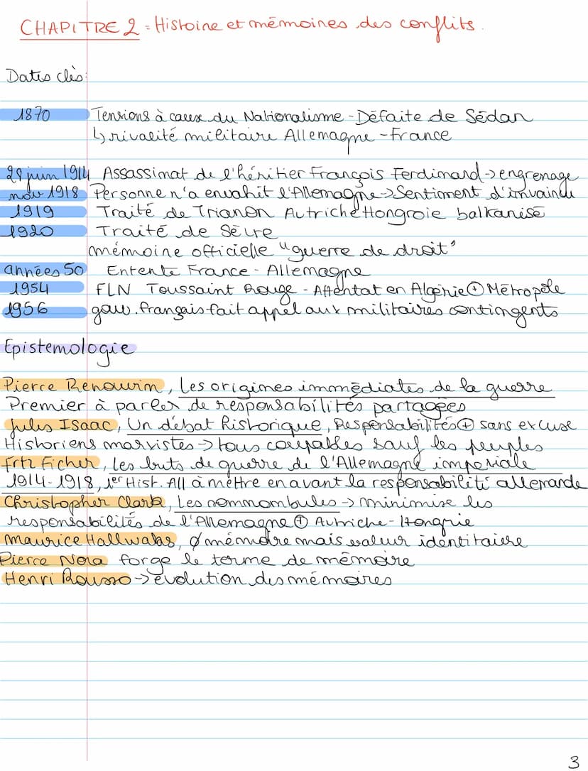 HGGSP
THEME 3 HISTOIRE ET MEMOIRES
CHAPITRE
HISTOIRE ET MEMOIRES,
HISTOIREET JUSTICE
Dates clés
1904-1908
1915
1944
1er génocide Herero et N