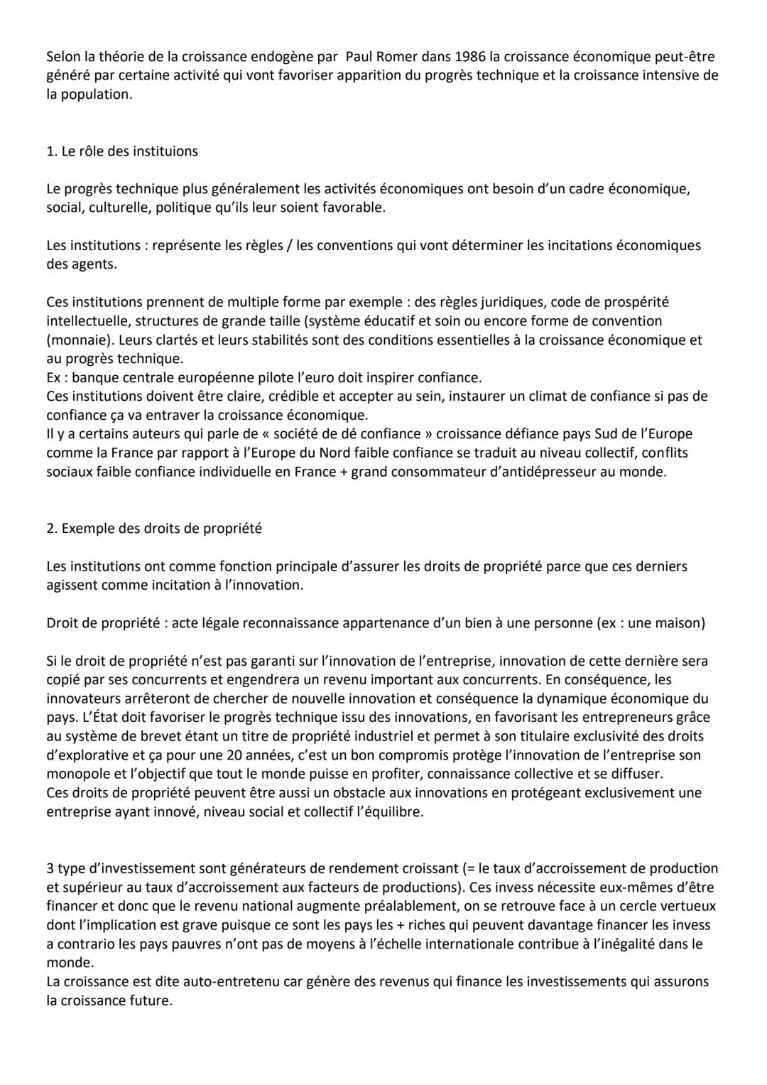 Chapitre 1 : Quelles sont les sources et les défis de la croissance économique ?
1. Le phénomène de la croissance économique
A. La mesure de