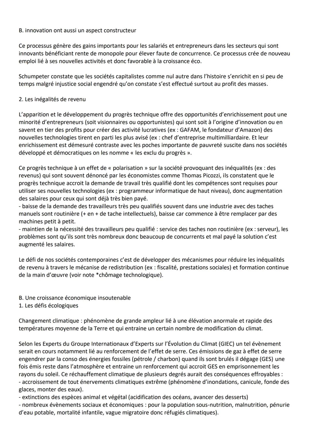 Chapitre 1 : Quelles sont les sources et les défis de la croissance économique ?
1. Le phénomène de la croissance économique
A. La mesure de
