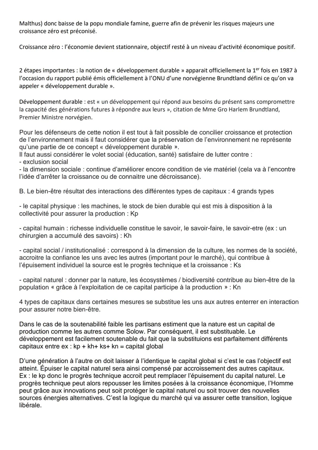 Chapitre 1 : Quelles sont les sources et les défis de la croissance économique ?
1. Le phénomène de la croissance économique
A. La mesure de