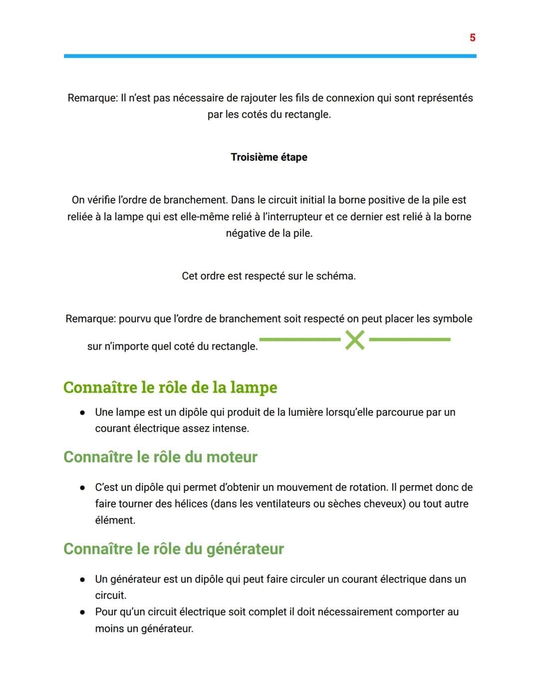 
<p>Pour réaliser un schéma de circuit, il est important de suivre des règles précises et d'utiliser des symboles normalisés. Le schéma doit