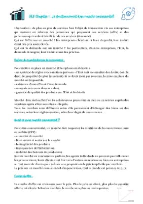 Know SES - Le fonctionnement d'un marché concurrentiel thumbnail