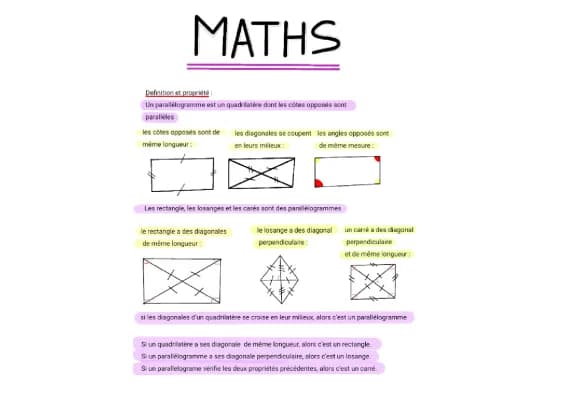 Know Fiche math parallélogramme  thumbnail