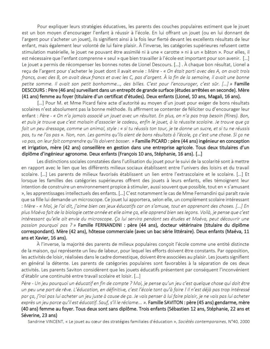 Chapitre 2- La socialisation
Les objectifs du chapitre :
- Savoir que la socialisation est un processus continu tout au long de la vie de l'