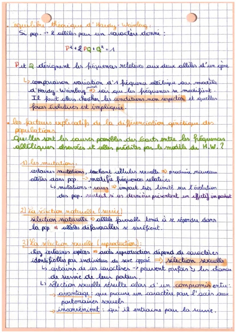 sot
I'inéluctable evolution des genomes
au
- au sein d'une espèce - allèles des gènes, transmis de
génération en generation => processus de 