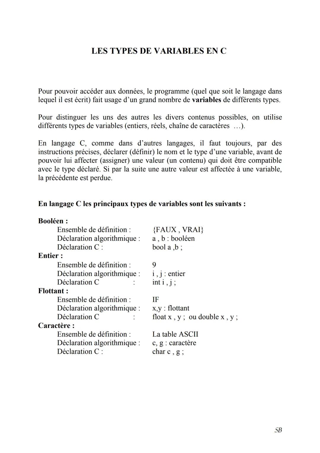 ALGORITHMIQUE ET PROGRAMMATION
On se trouve face à un problème :
- dont on connait un certain nombre de données.
dont la résolution procurer