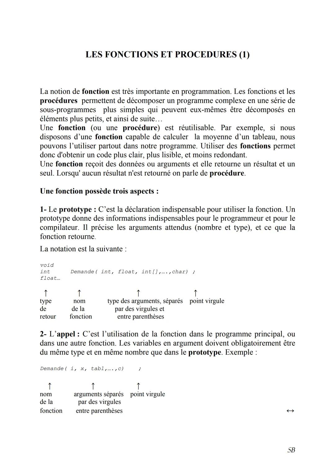 ALGORITHMIQUE ET PROGRAMMATION
On se trouve face à un problème :
- dont on connait un certain nombre de données.
dont la résolution procurer