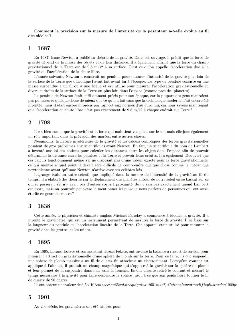 LYCEE GENERAL ET TECHNOLOGIQUE LA BRUYERE
Corrigé d'un sujet d'oral en Physique-Chimie
AFFICHARD-PIERRI Gaëtan : gaetan.affichard@gmail.com
