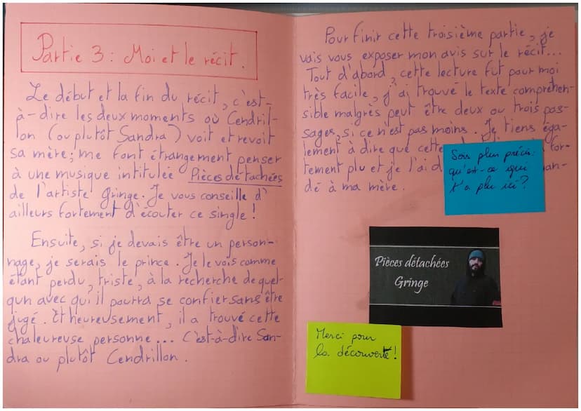 *
*
Mon carnet de lecture
Cendrillon
*
JOËL POMMERAT~
Cendrillo
Baptiste grondin, 2677
JOEL
POMMERAT Introduction:
Merci de
cher lecteur cet
