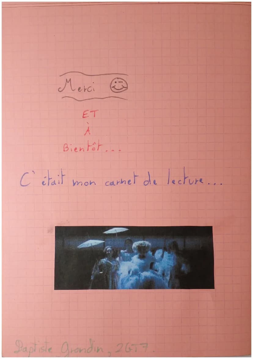 *
*
Mon carnet de lecture
Cendrillon
*
JOËL POMMERAT~
Cendrillo
Baptiste grondin, 2677
JOEL
POMMERAT Introduction:
Merci de
cher lecteur cet