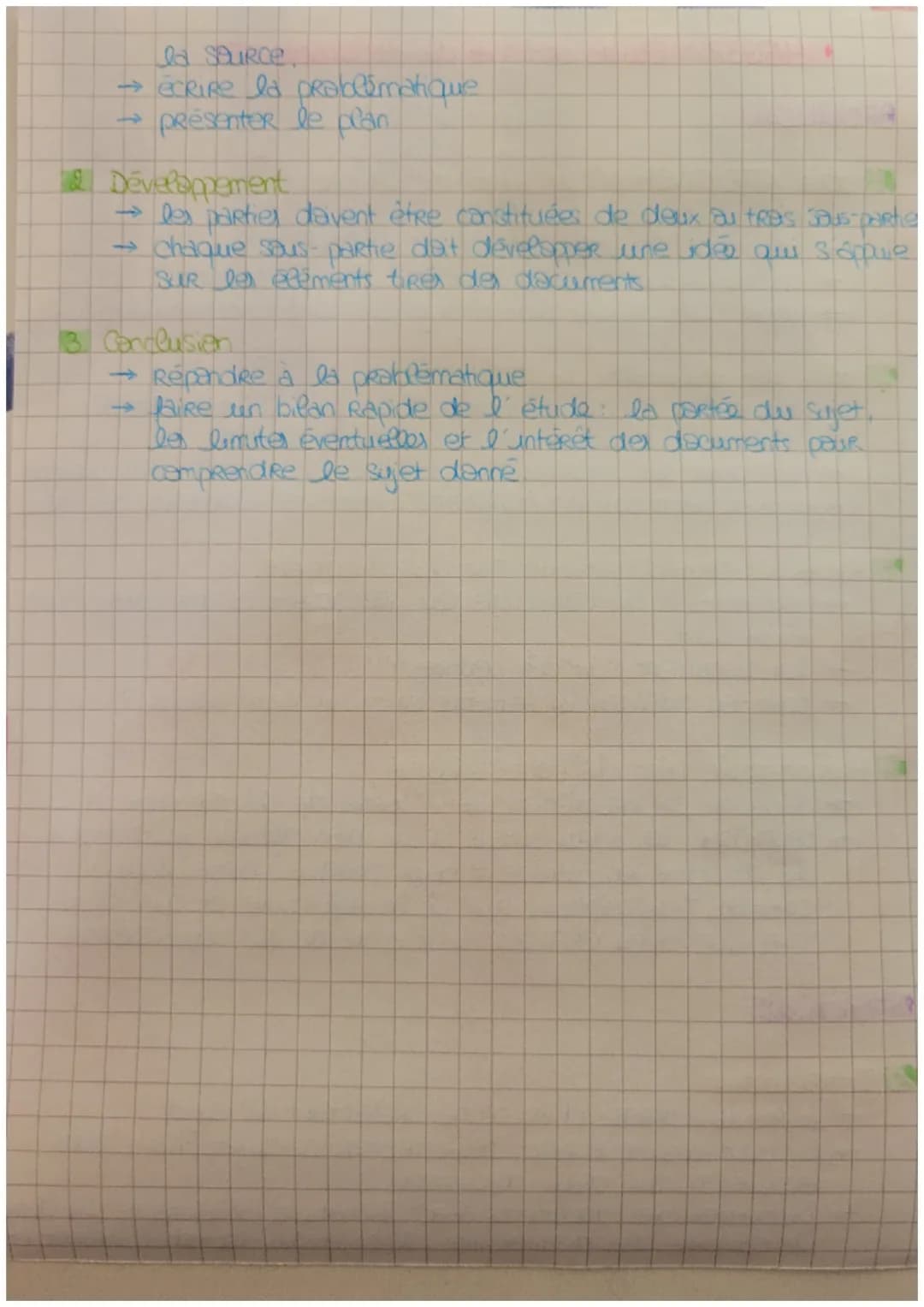 HGGSP: Etude critique de documents
BROUILLON
1. Re ATTENTIVEMENT le sujet et la consigne
→ Repérer parties du cours
->>
vérifier si les mots